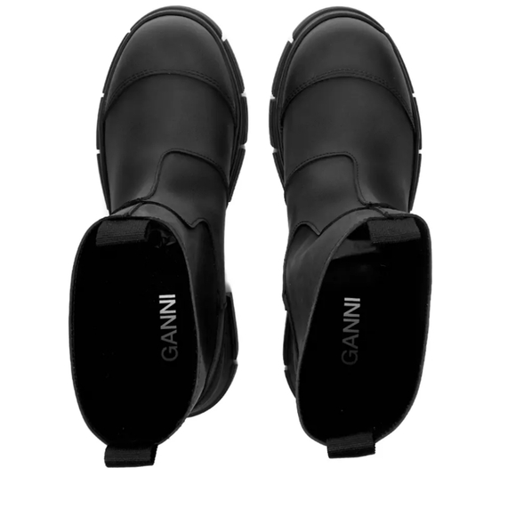 GANNI - Black City Boots - Picture 2 of 3